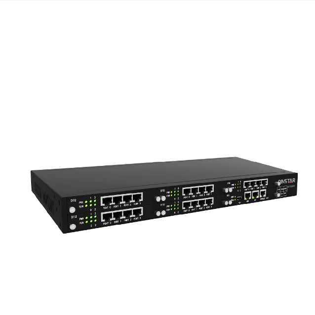Dinstar MTG2000-16E1 операторский Цифровой шлюз VoIP поддержка от 4 до 20 портов