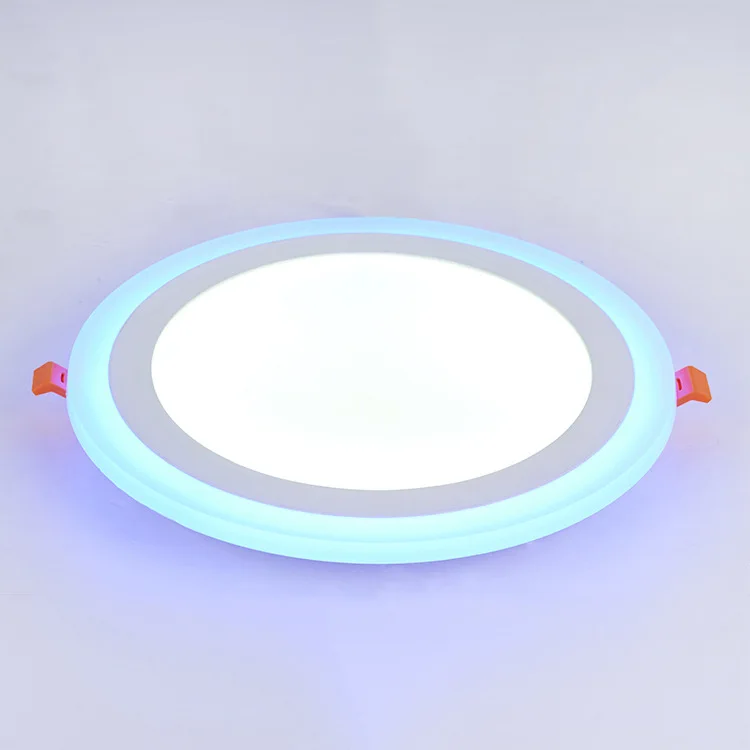 Double Color Changing Adjustable Rgb Skd Oem Ultra Slim Led Panel Light