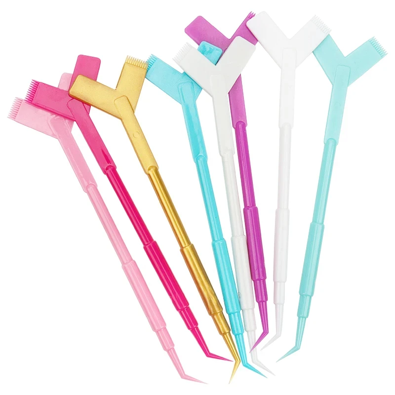 10 PCS Reusable Lash Lift Kit Professional Eyelash Perm Kit Eyelash Perm 3 In One Lash Clean Comb Eye Lash Extension Tool