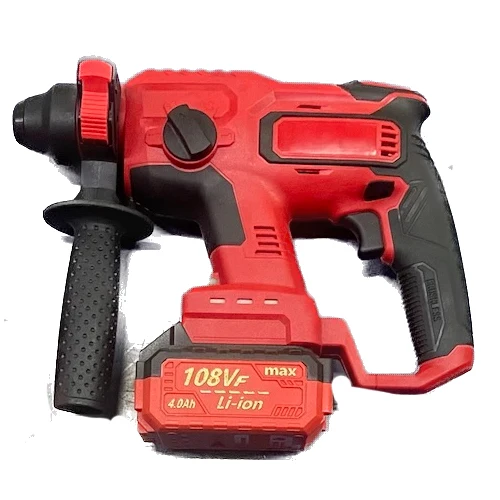 Factory Price 21v Cordless Power Tools 26mm Lithium Electric Hammer Drill For Concrete Wood Drilling Impact Drill Set