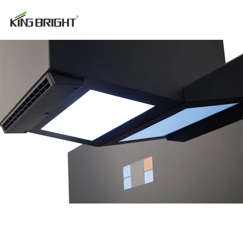 High end бытовой кухня дымовой трубы, большая присоска с кнопком газовая плита пакет Автоматическая очистка 7-образный кухонная вытяжка