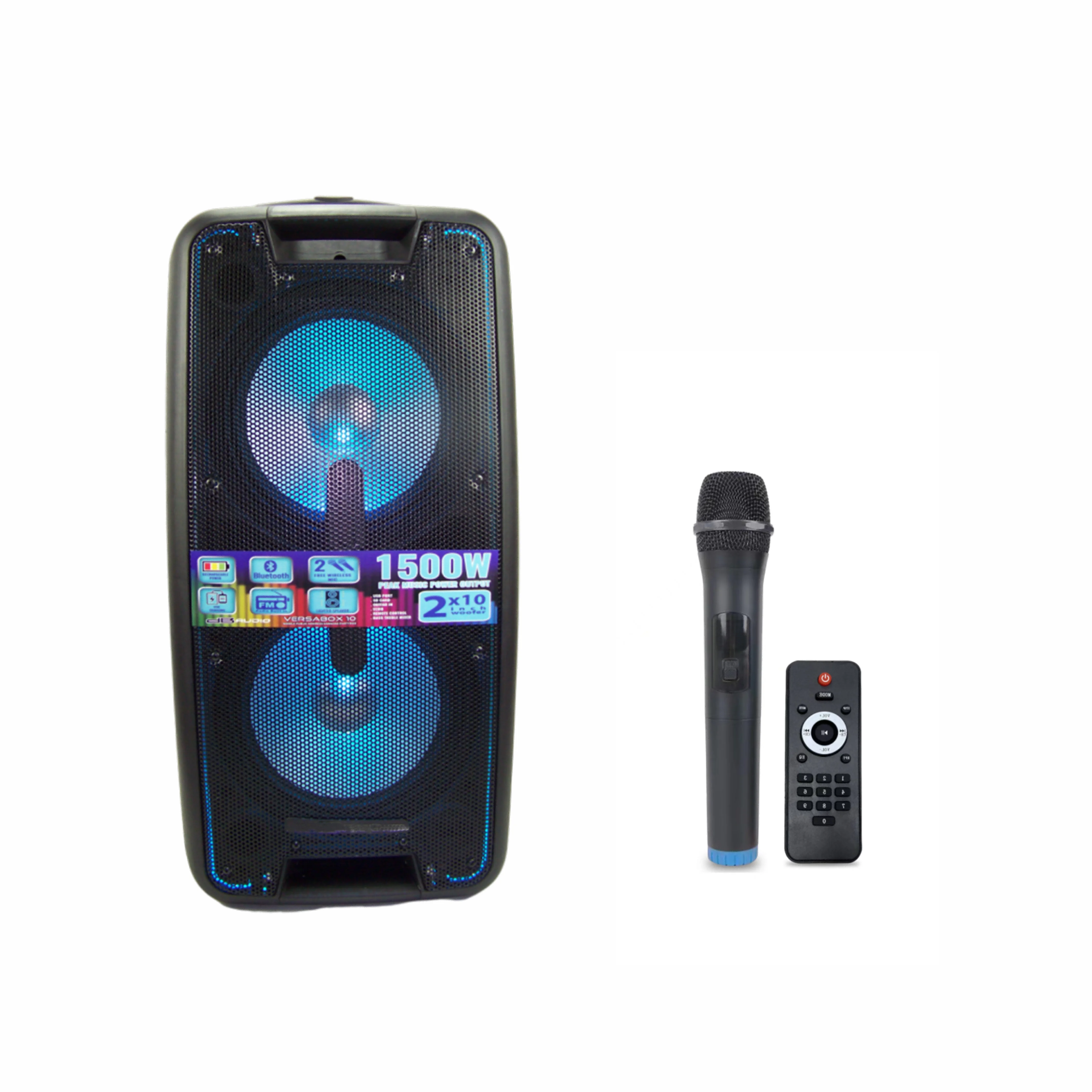 Wholesale from Factory Outdoor Portable Speaker on Wheels