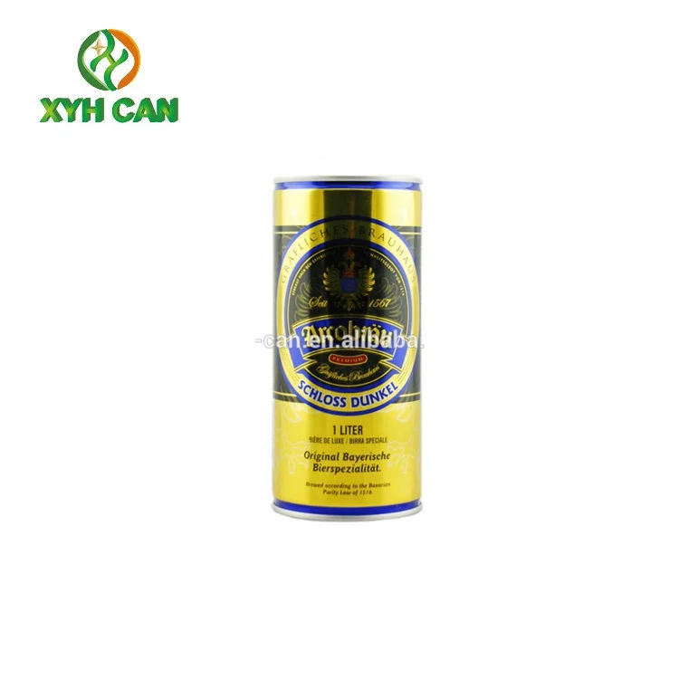 Factory price 1 liter beer tin can wholesale