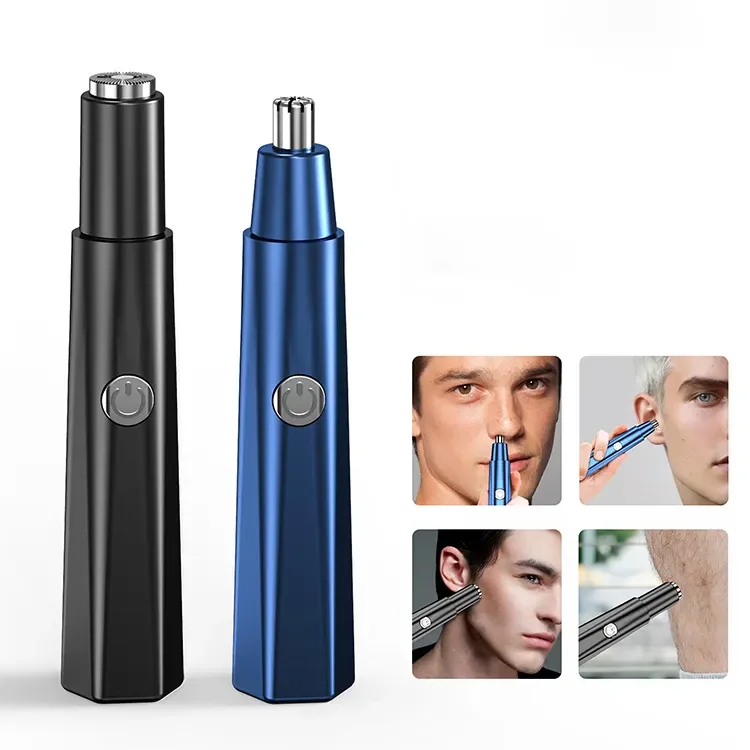 Electric Nose Trimmer Men Shaver Razor Epilator Cutter Waterproof Nose Hair Removal Mini USB Rechargeable Nose Hair Trimmer