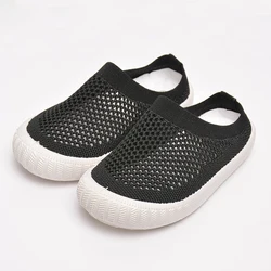 Stock  Children High Quality comfortable outdoor knitted  Slippers Kids casual shoes
