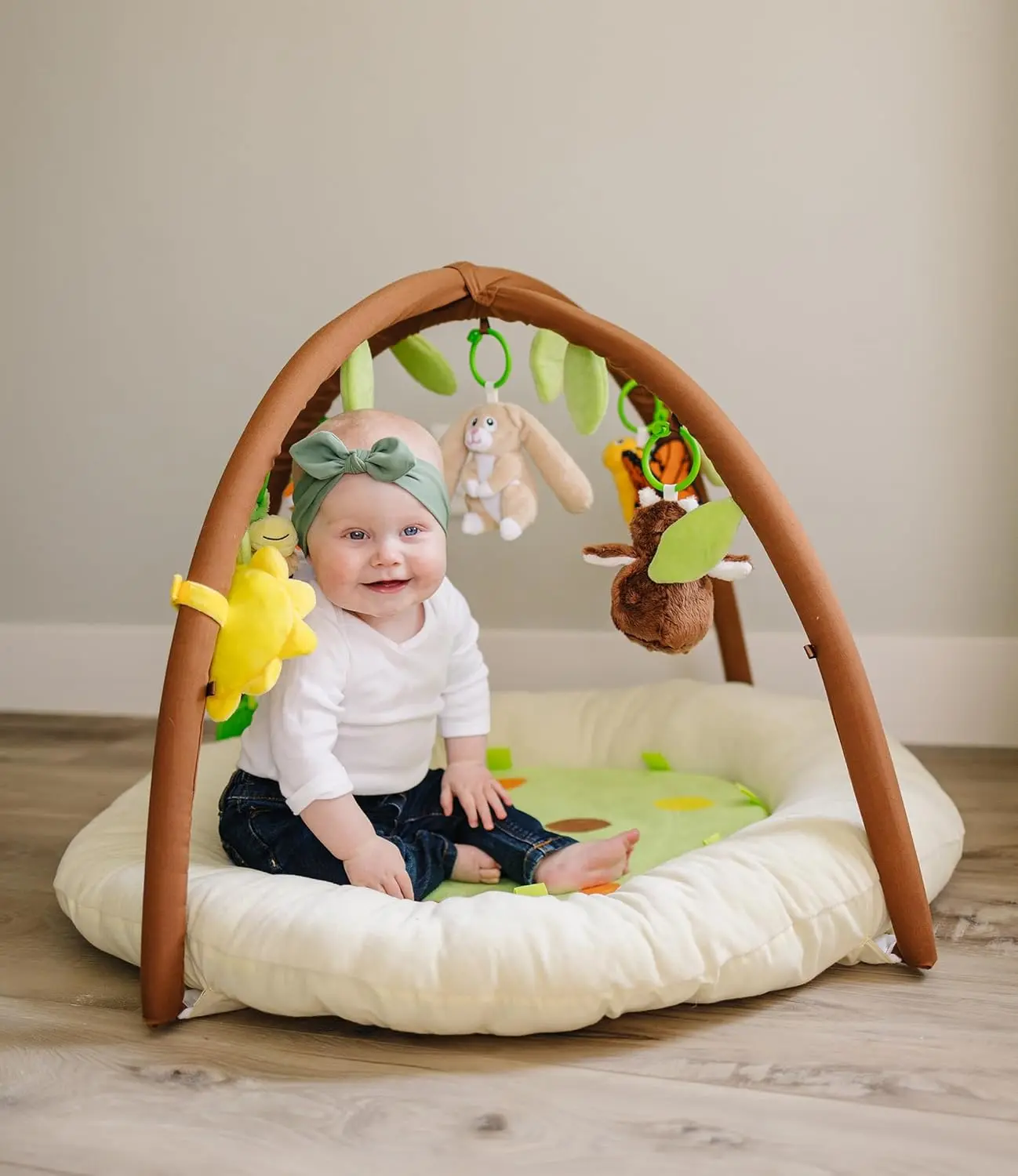 Close to Nature Baby Essential Play Mat Activity Gym Two Little Feet Innovative Super Thick Padded Super Comfort Mat Lounger