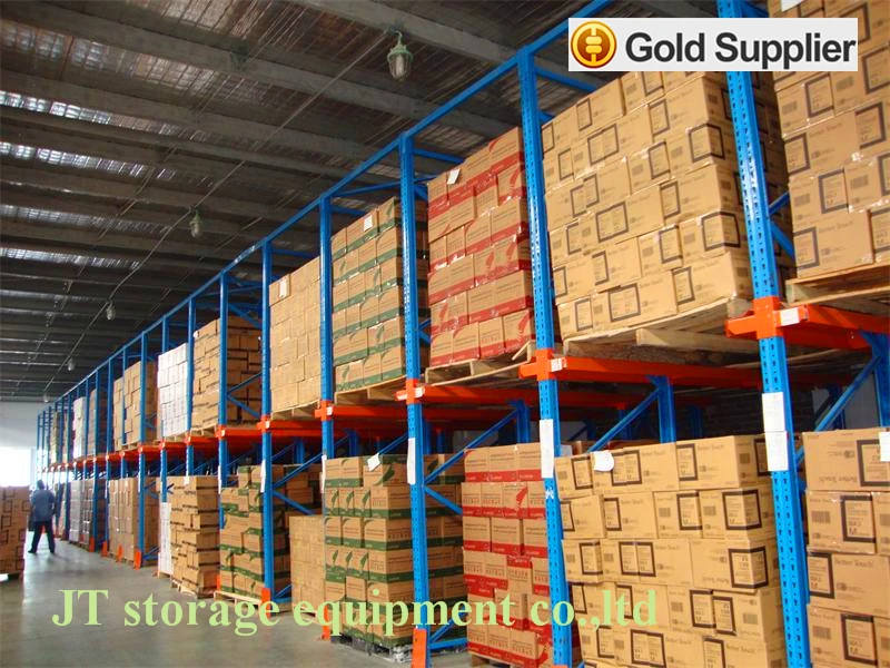 Warehouse Storage Heavy Duty Drive In Pallet Racking Cold Room Metal Steel Shelves