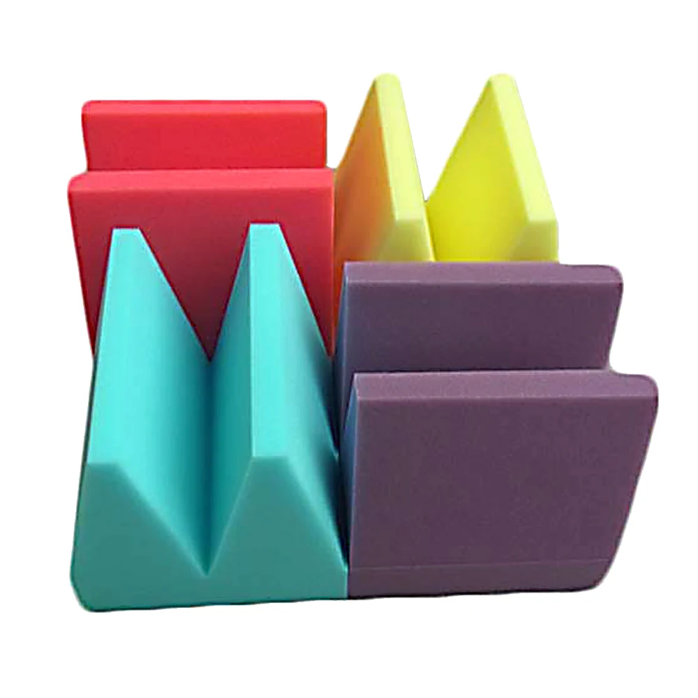 Дешевая Цена по прейскуранту завода по индивидуальному заказу акустические панели студийного клина пены Звукоизолированные студийный звук