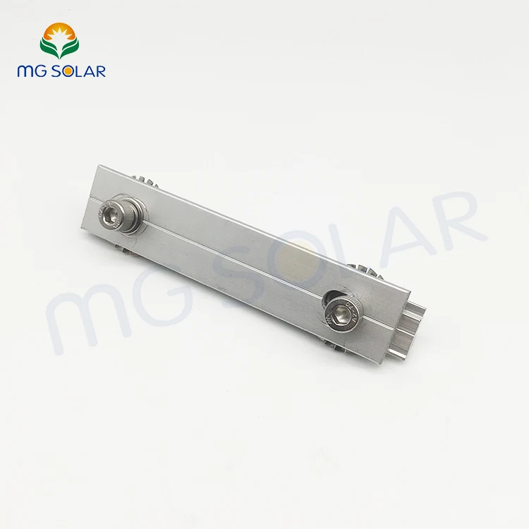 Hot sell aluminum solar racking rail connector