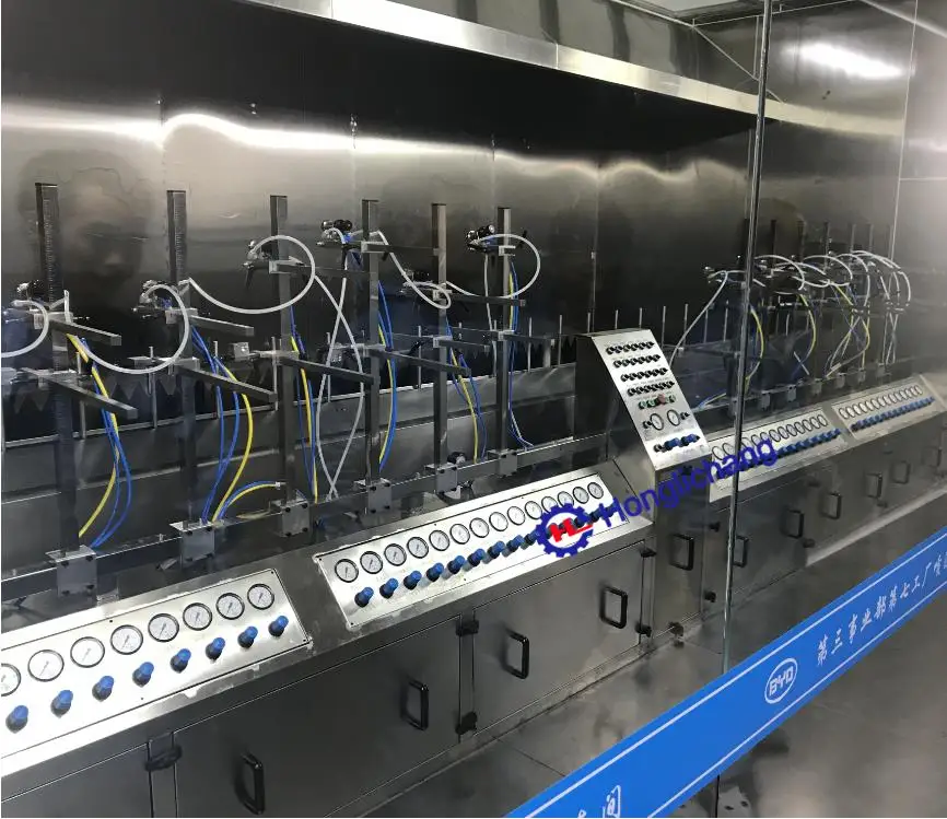 Automatic Spray Metallic UV Coating Line
