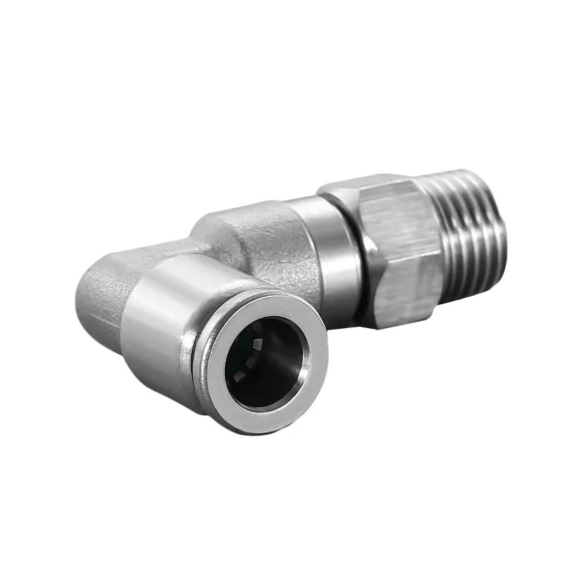 High Quality KSL Type Rotary One Touch Fitting Pneumatic Fitting Air Fitting Stainless Steel Hose Connector