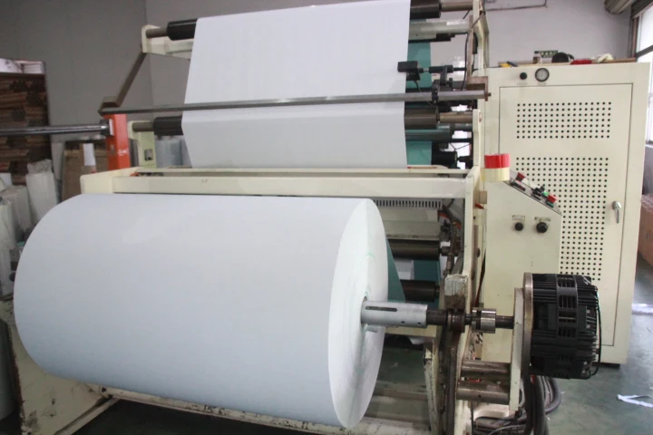 JOHNSON Good price barcode label sticker customized self adhesive 80gsm Semigloss paper with Acrylic and 30um PET release film