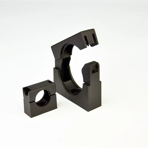 
Removable cover bracket for flexible duct installation plastic fixture furniture clip 