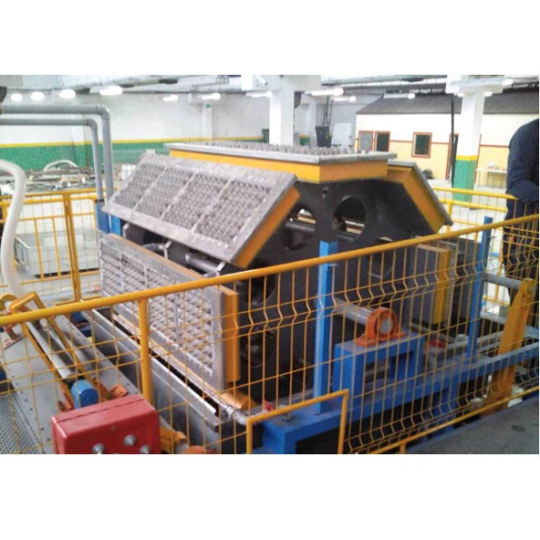 Low cost automatic paper recycling pulp egg tray production line