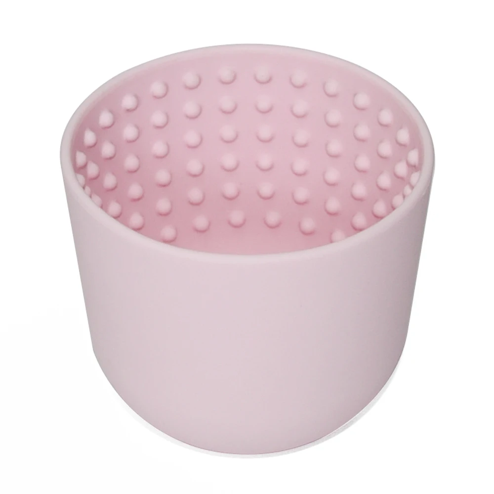 Factory Custom Barrel Wobble Slow Feeder Bowl Flower Shape Drinking and Feeding Dog Lick Bowl