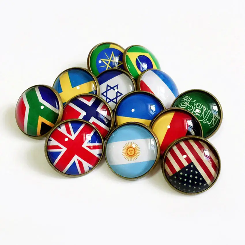 Wholesale Custom Pin Enamel Lapel Badge Pin Metal Country Flag Pin With Low Price
