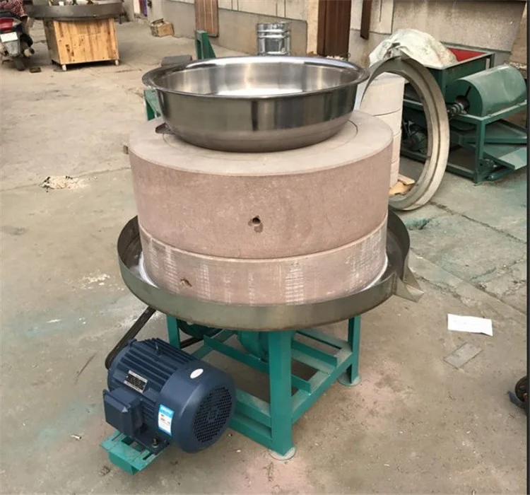 Electric Stone Mill Sesame Butter Machine Soybean Milk Machine Stone Flour Mill
