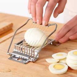 805 stainless steel egg slicers cutters stainless steel handheld cutter slicers egg top cutter