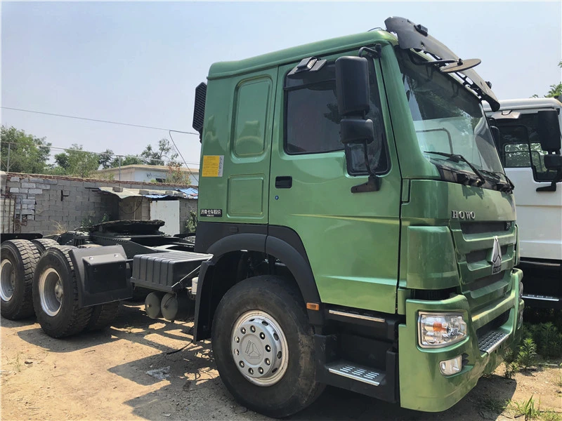 6X4 Mercedes Sinotruk Sale Trucks Howo China For Hot Secondhand Gearbox Used Tractor Truck