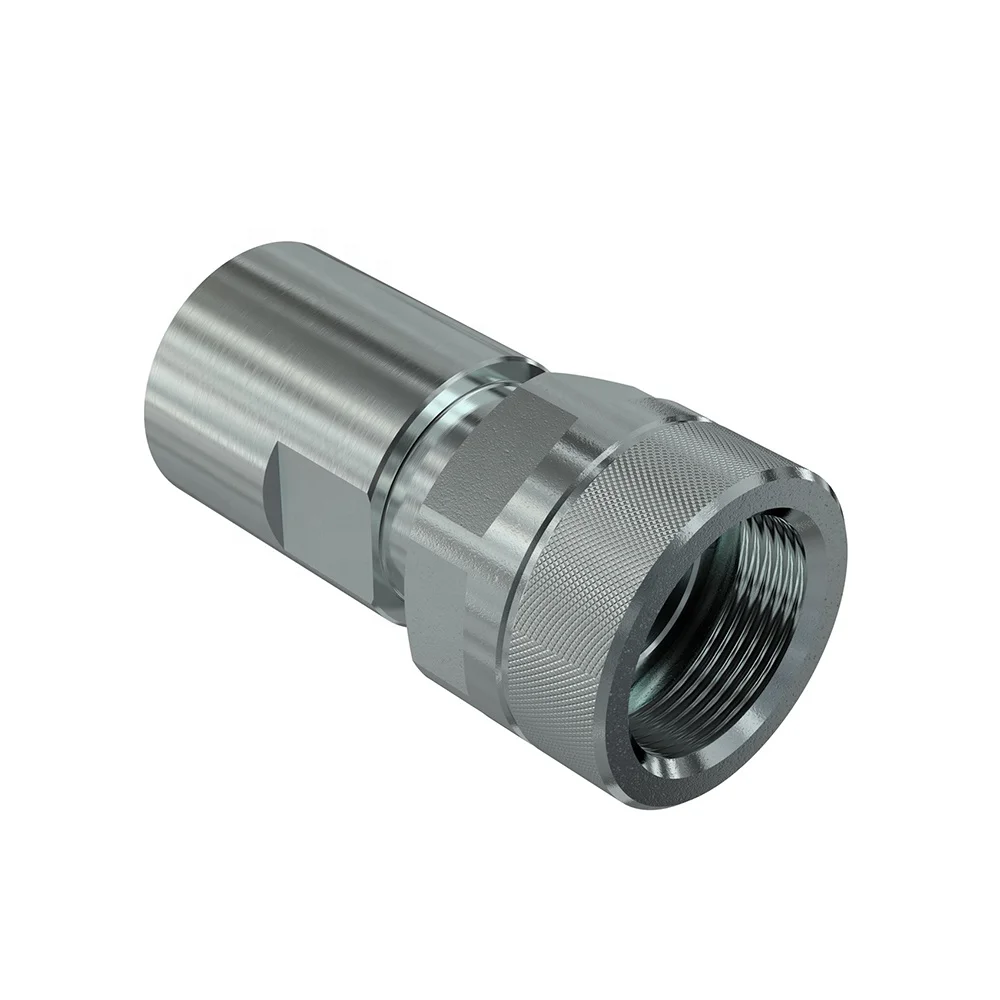 High quality connector hydraulic hose quick coupling High Pressure stainless steel Screw to connect couplings