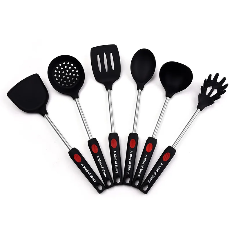 kitchen innovation stainless steel kitchenware home cooking tool utensils set tools kitchen utensils Cheap Cooking Spatula Set