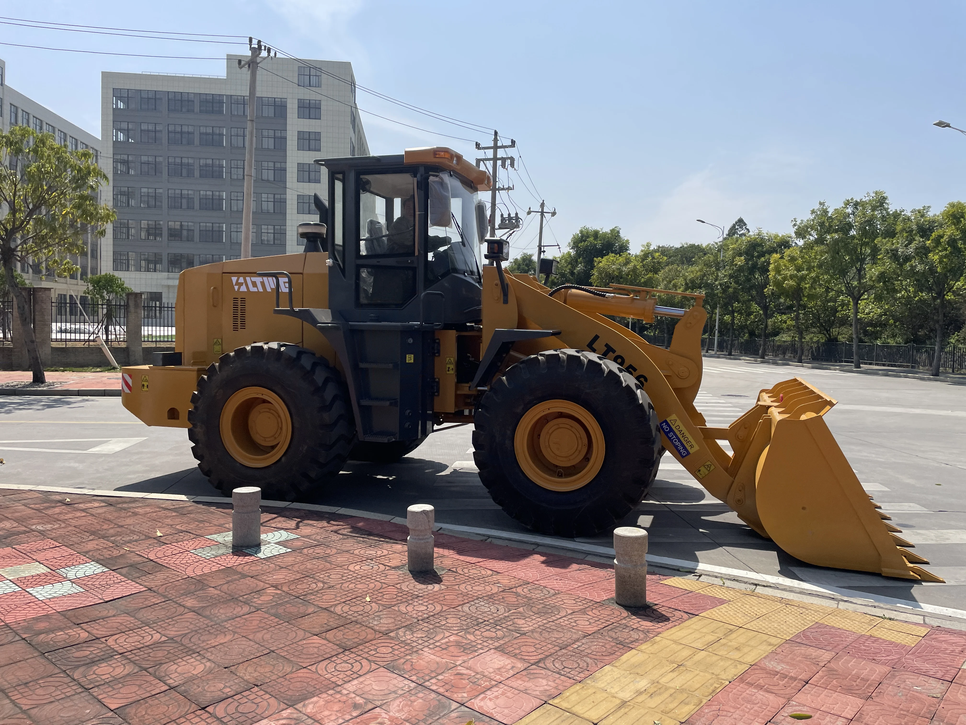 Mexico Loader 5000KG high flexibility Construction Equipment wheel loader in stock