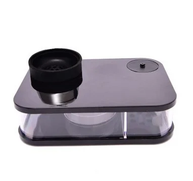 Wholesale New Portable LED Custom Logo Hookah Chinese Suppler Shisha with Light for Bar Smoke Less MOQ
