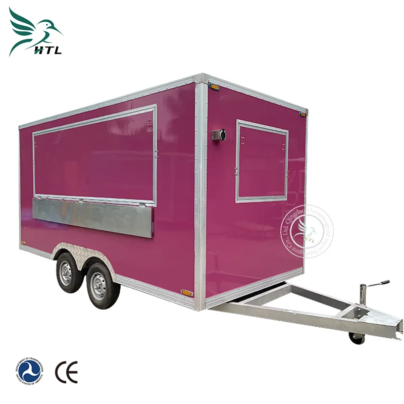 Internet Celebrity-Favored New Design Mobile Snack Dining RV Hotels Coffee Tea Stall Bakery Ice Cream Home Use Restaurants