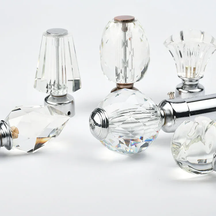 Hot Selling Products Wrought Iron European Style Curtain Rod Set Curtain Pole Zinc Alloy Finial