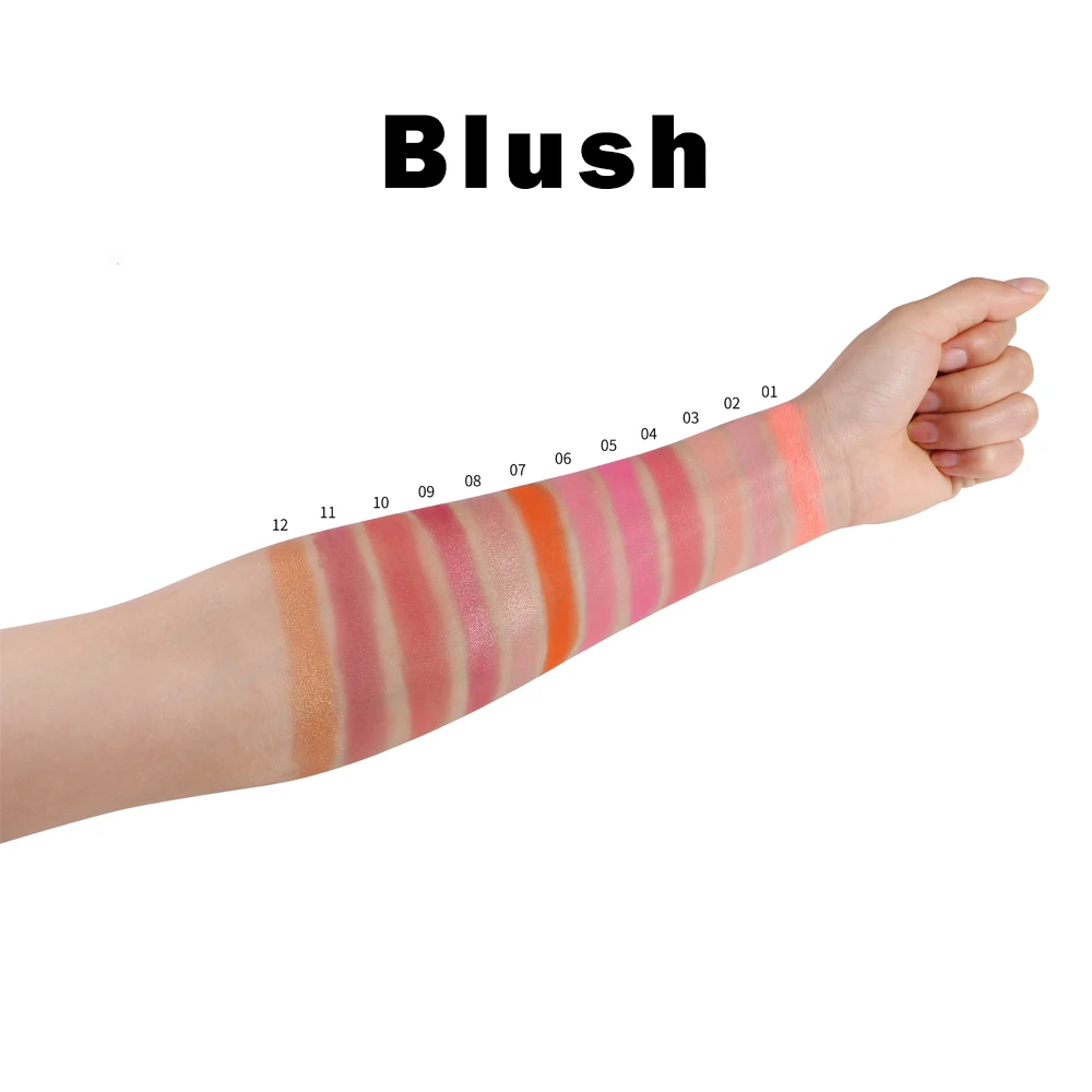 Lilywild Cheek Make Up Contour Blush Makeup Custom Facial Private Label Contour Powder Palette