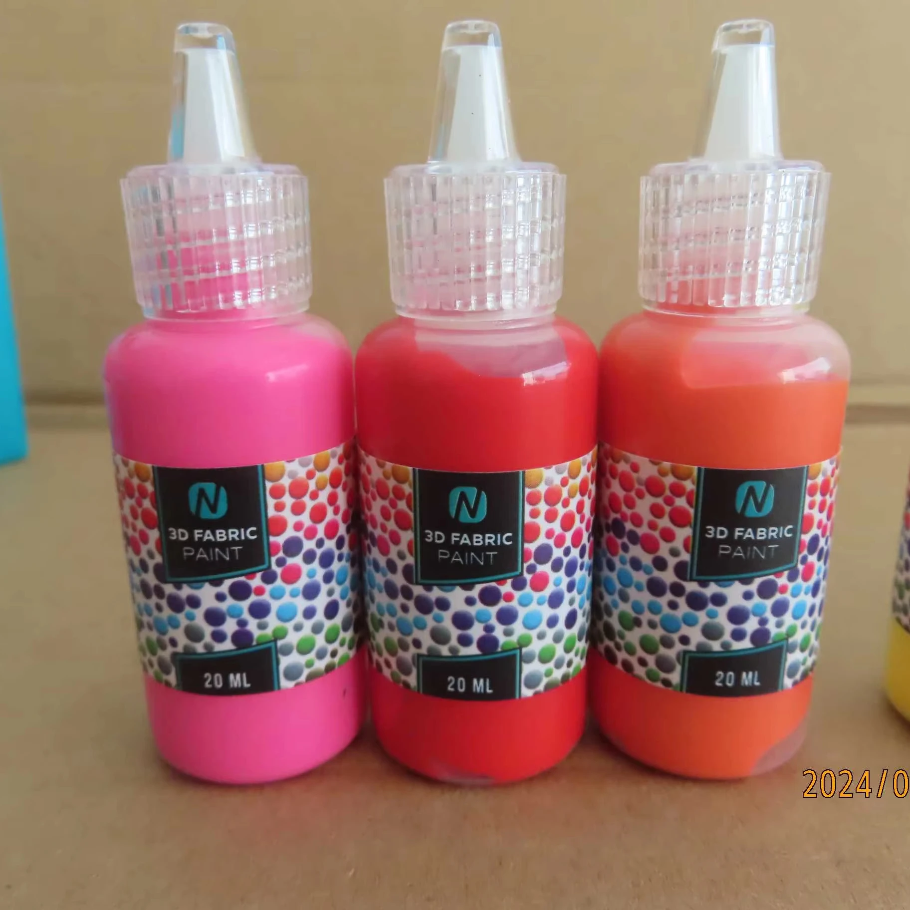 3D набор краски для ткани контроль качества sevice Инспекция