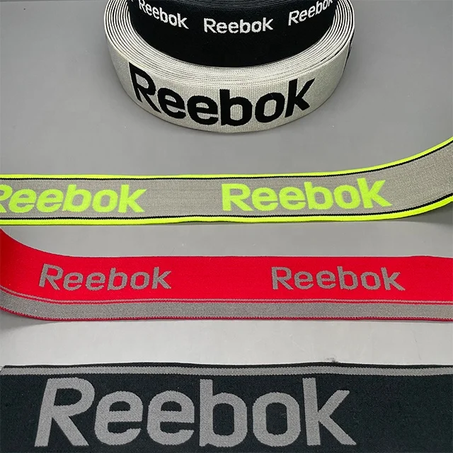 TUTON Customer Multicolor Silicon Printed Sustainable Polyester Elastic Webbing Band For Underwear Sportswear