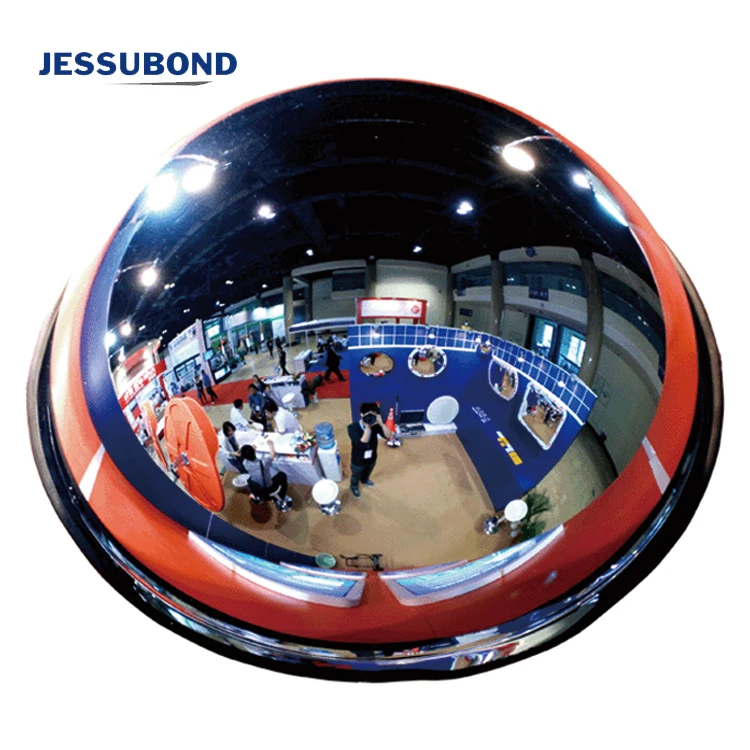 60CM 2 mm Thickness Acrylic Plastic Spherical Security 360  Degree Full Domed  Mirror Convex