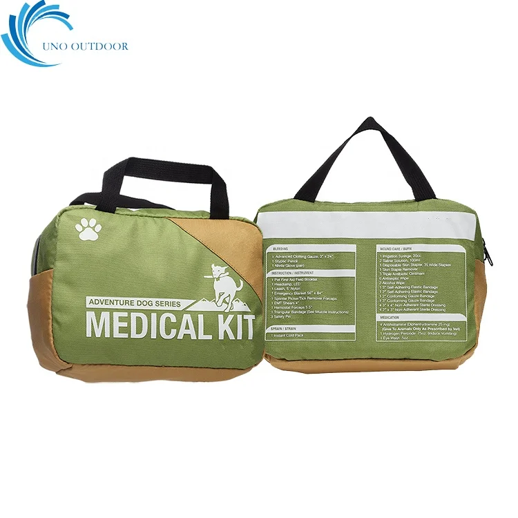 outdoor multifunction adventure dog series emergency pet first aid kit