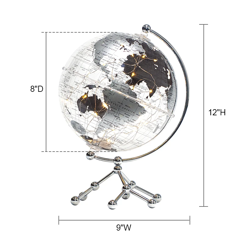 Wellfun Nova Earth With Equator Custom Terrestrial Originality Gift Novelty Gifts Globe Earth Globe Decor Globe