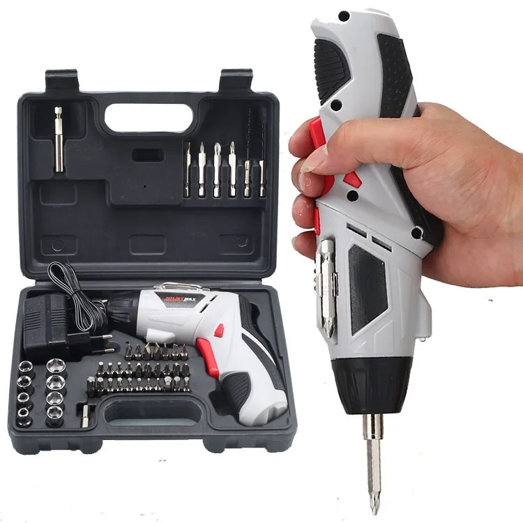 4.8 Volt Lithium Ion Knife Rechargeable Hand Drill Mini Cordless Electric Screwdriver with Drill Bit