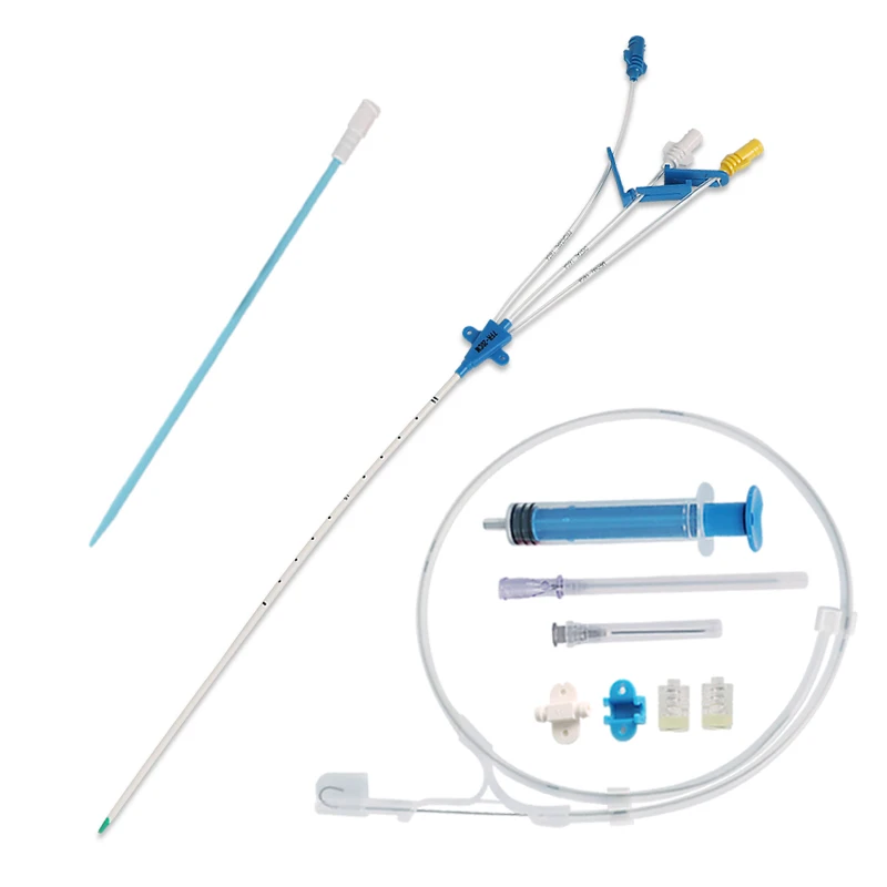Triple Double Single Lumen Central Venous Catheter CVC Set