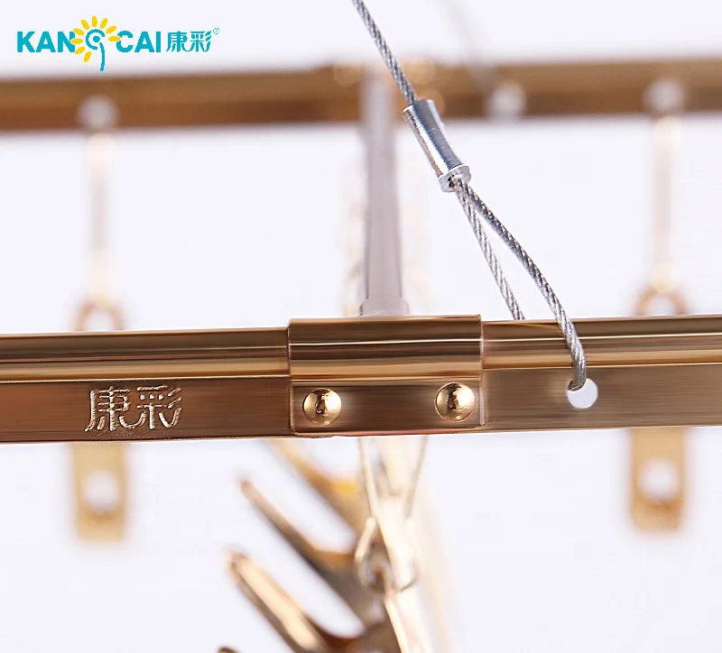 
Square metal sock hangers dryer with 28 clips 