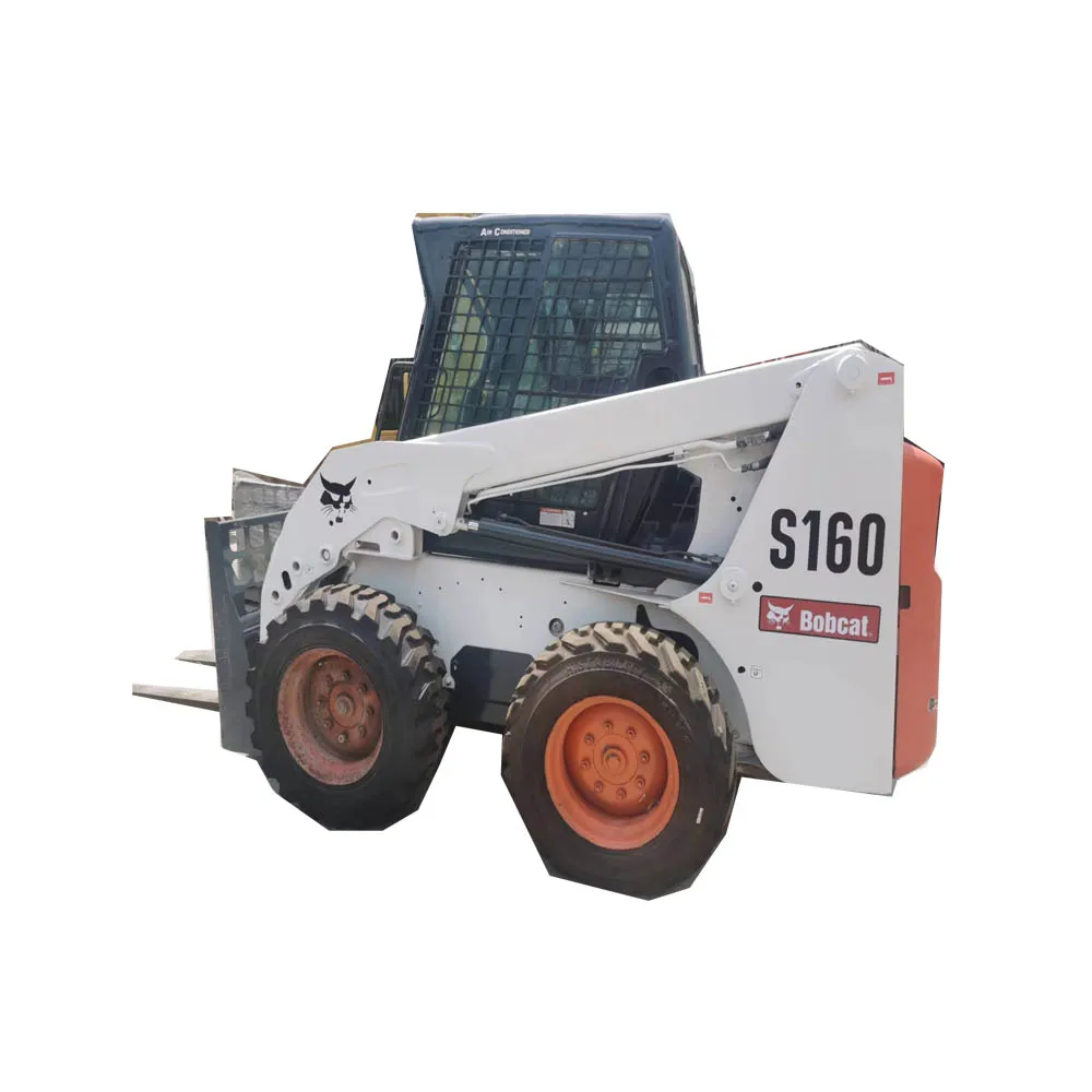 Original used  sale bobcat s160 skid loader cheap price high quality and good after-service in shanghai