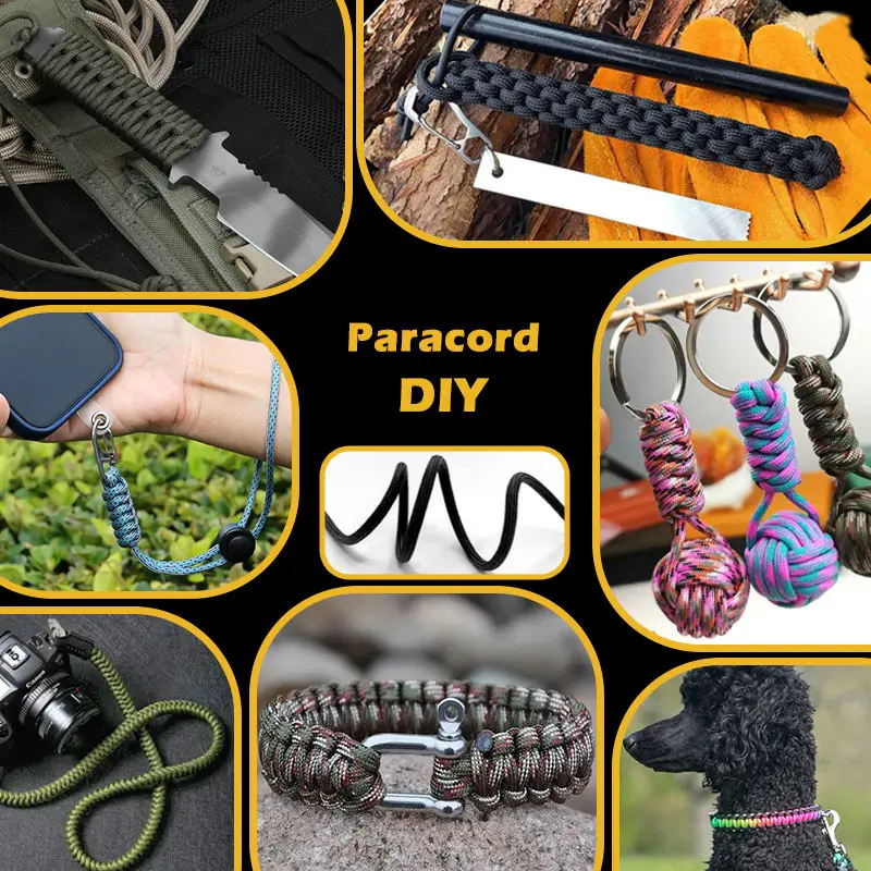 Wholesale 50m/roll DIY Jewelry Macrame Rope Bracelet 2mm Nylon Stain Cord Resin Acryl Findings DIY Accessories String Thread