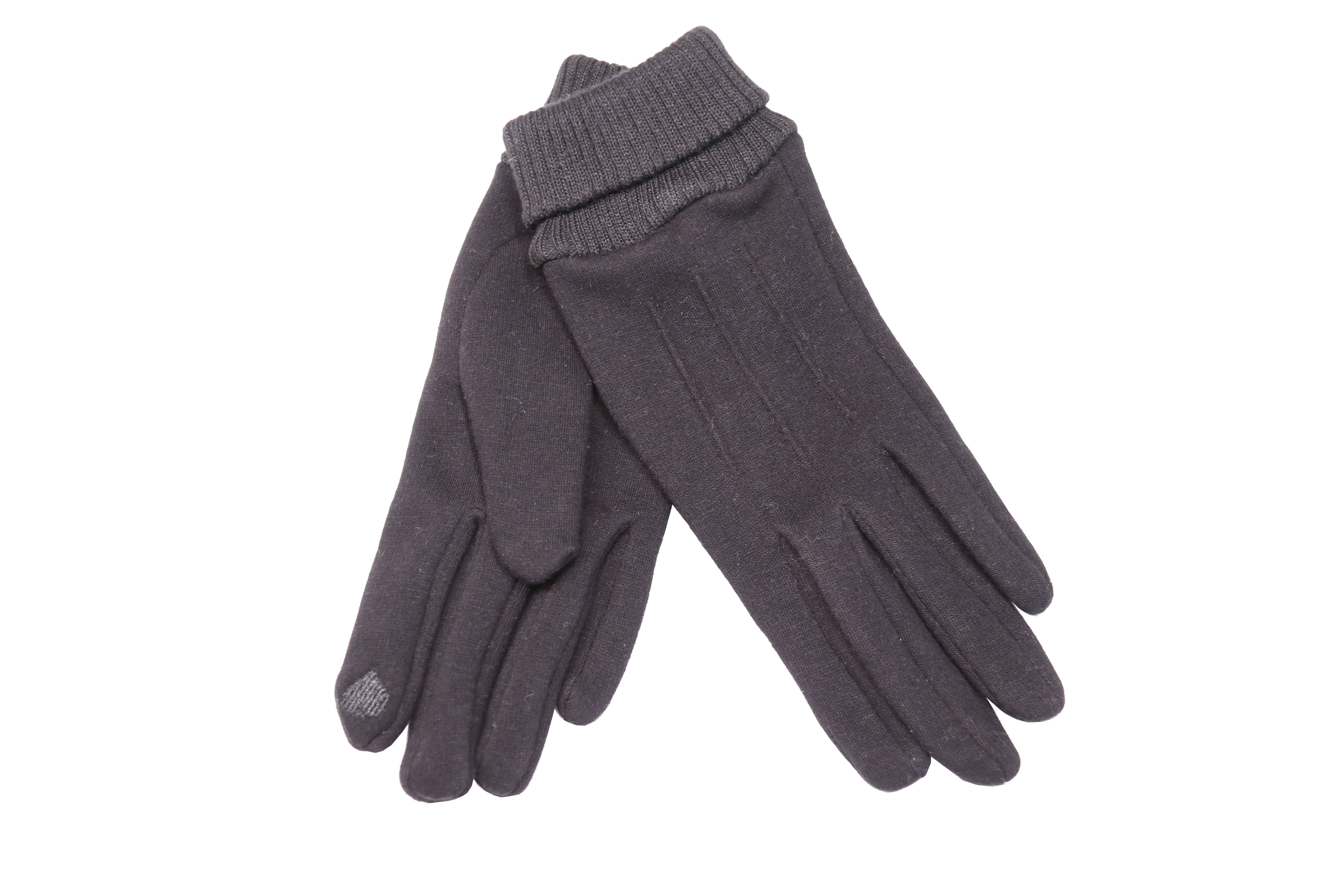 Cuff knitted Warm gloves and cold-proof gloves with five fingers in winter