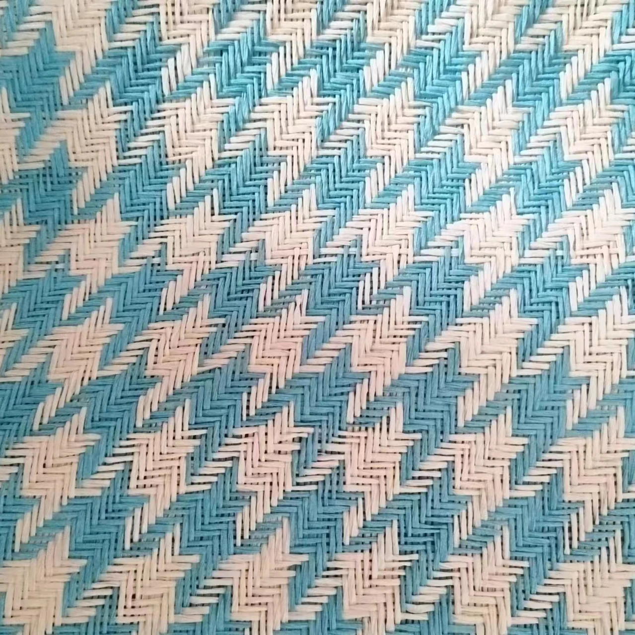 household sofa curtain knitted bag basket fabrics curtain paper straw weave cloth woven handwoven mat sewing textile fabrics