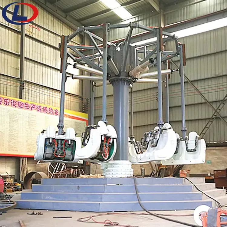 Amusement Park Thrill Flying Chairs Jet Rides Air Shot Rides for sale