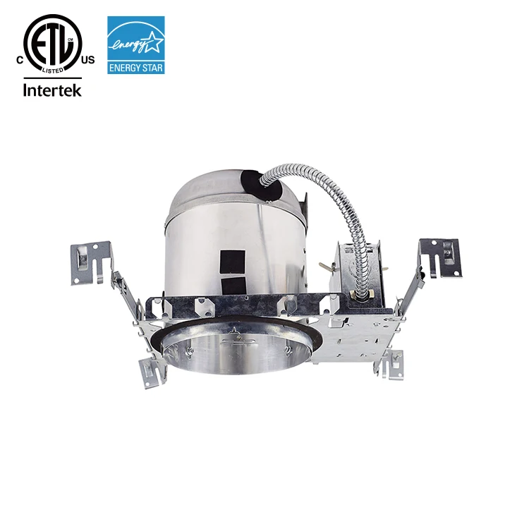 6 Inch Incandescent Ic Recessed Housing For New Construction Housing