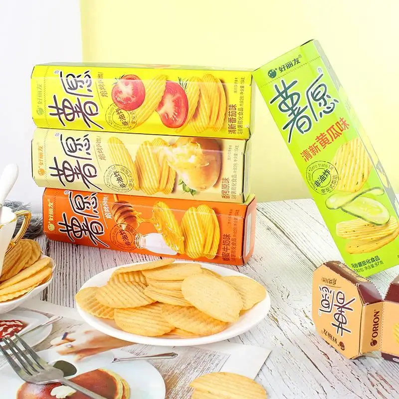 exotic snacks potato chips Original Honey Milk Flavor Office Snacks Leisure Snacks 104g