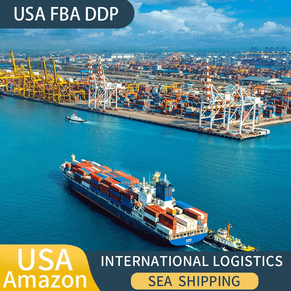 FBA Amazon sea freight forwarder shipping to USA from China by DDP
