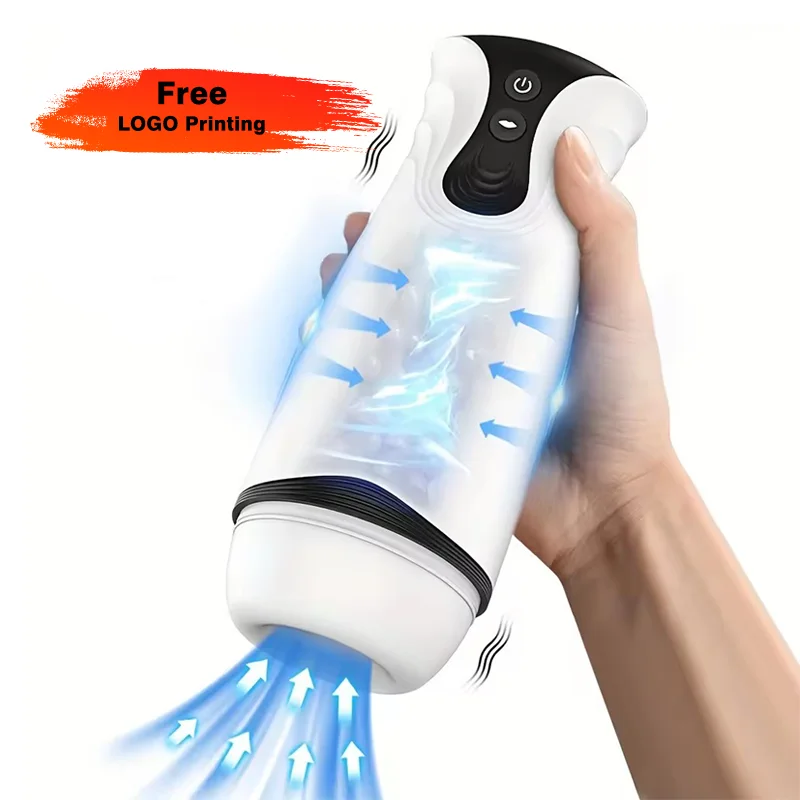 Deep Throat Stimulation Electric Men Penis Stroker Masturbation Cup Sex Toy Automatic Sucking Vibrating Male Masturbator For Man