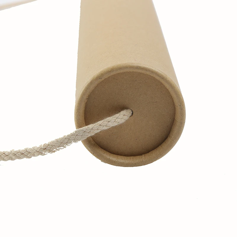 
Custom Printed Creative Round Kraft Paper Tube Packaging For Food 