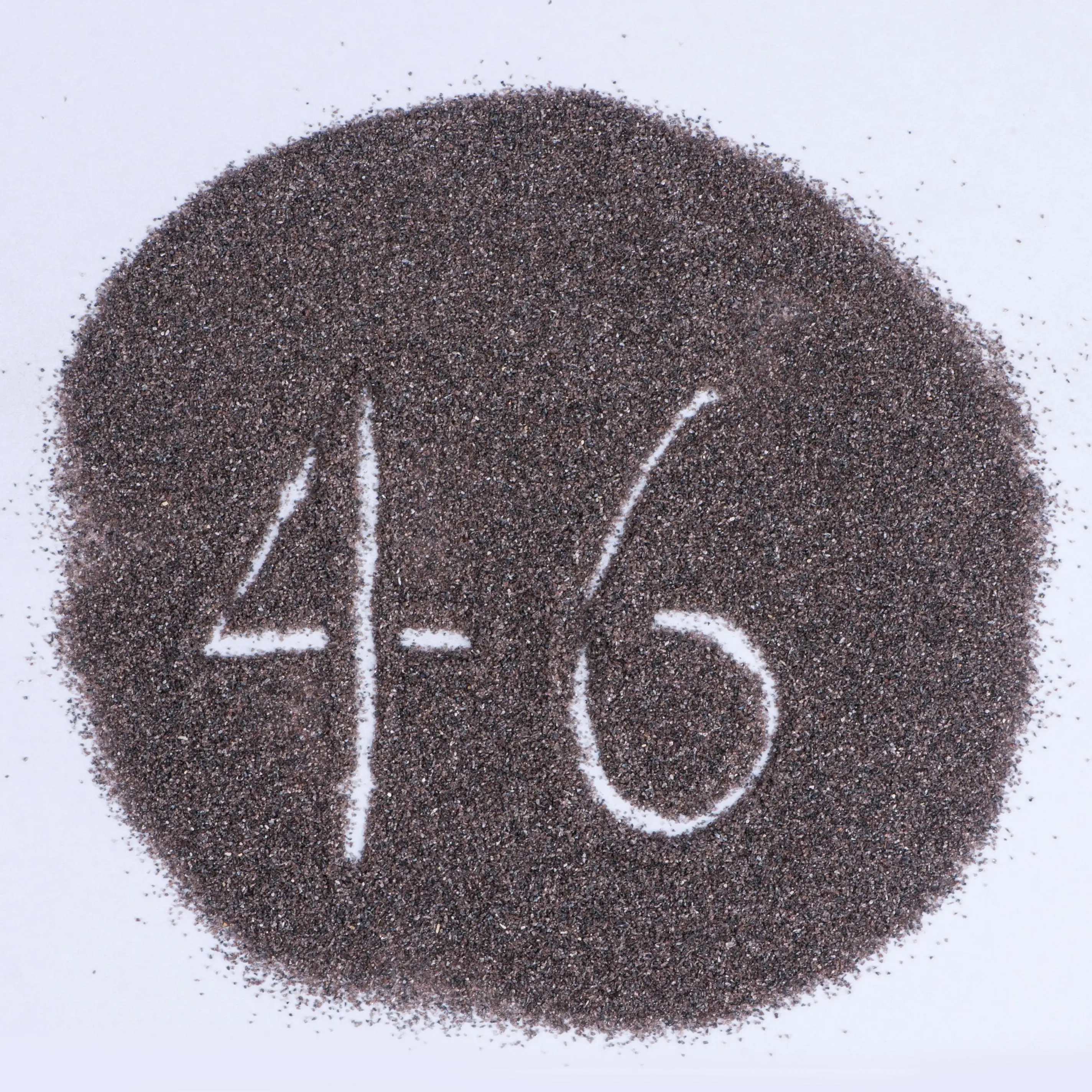 
Brown Aluminium Oxide Grits angle rounded BFA grains 30 36 40 46 60 80 