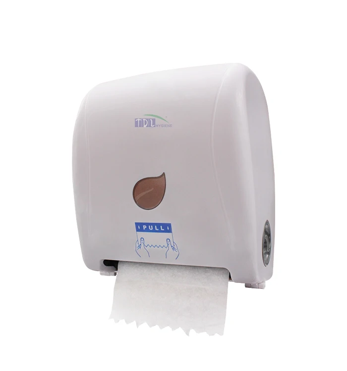 Newest Battery Free Wall Mounted Auto Cut Hand Roll Paper Towel Dispenser